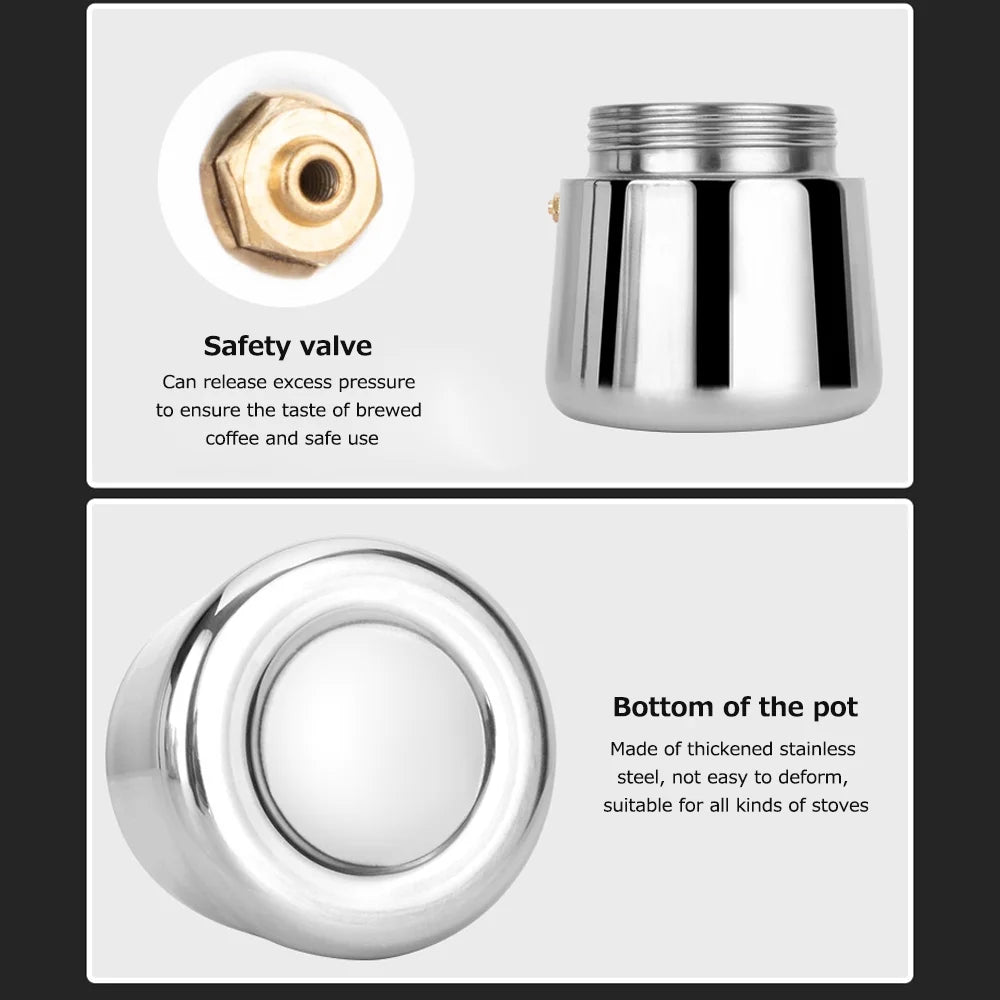 Stainless Steel Portable Electric Coffee Maker Z696