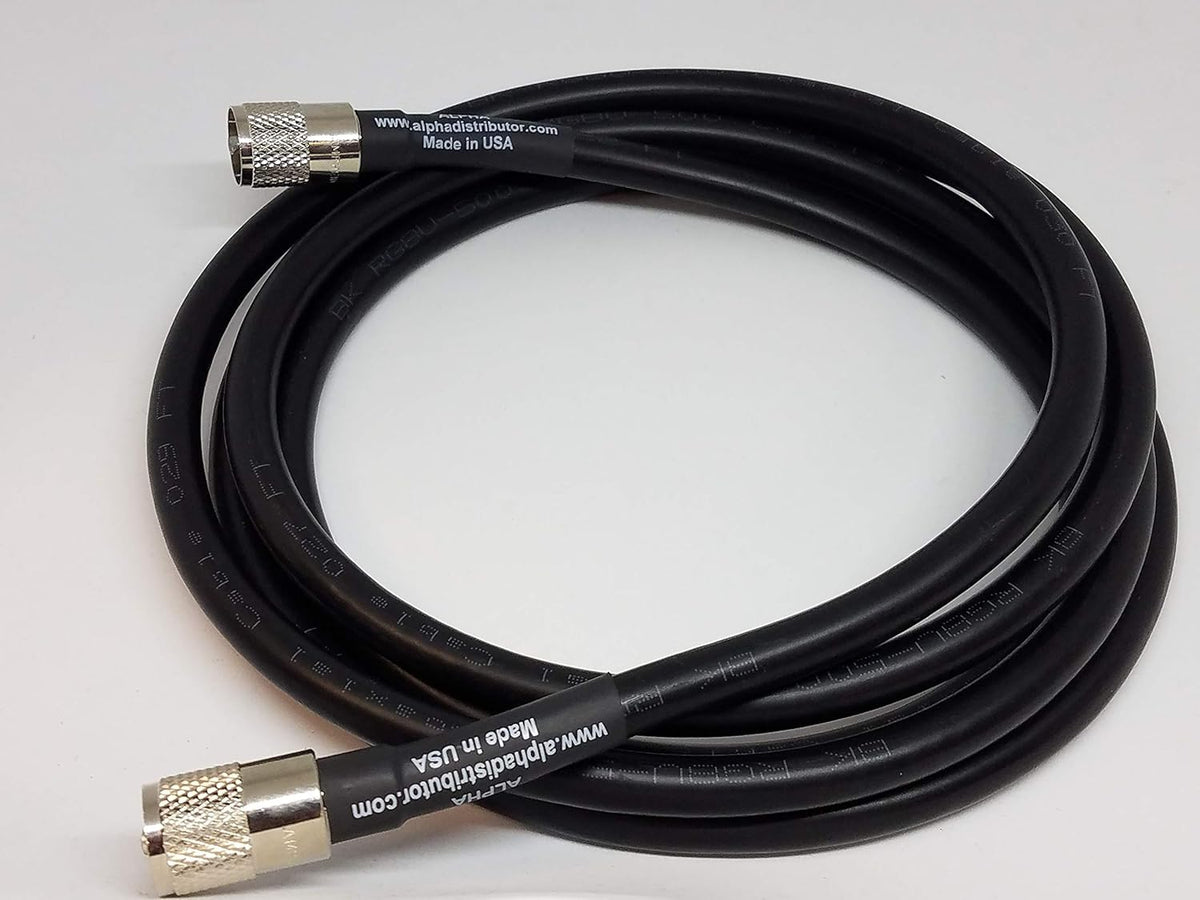 75ft RG8 Coax Cable with PL259s Attached Q225