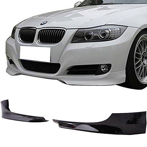 Black Front Splitter Lip Spoiler P81236