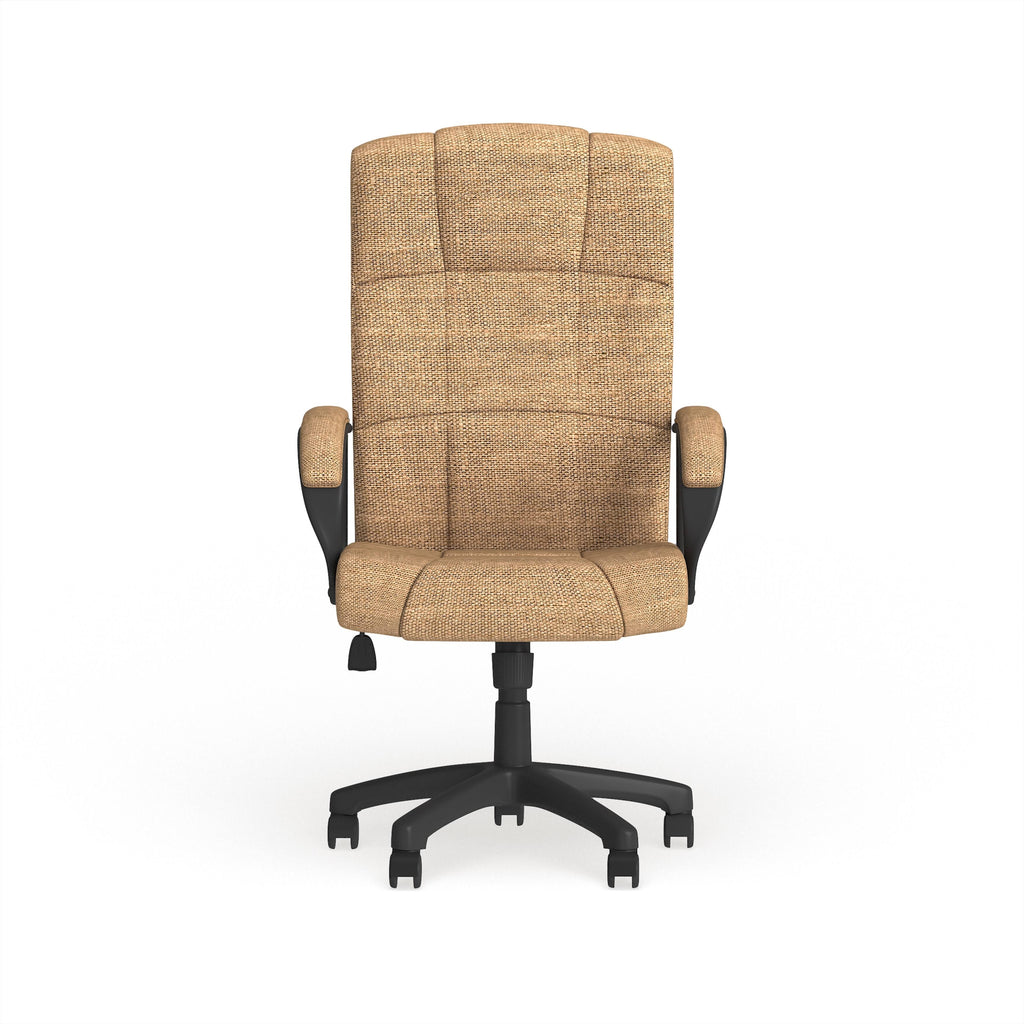 High Back Fabric Executive Swivel Office Chair with Arms Gray G823201