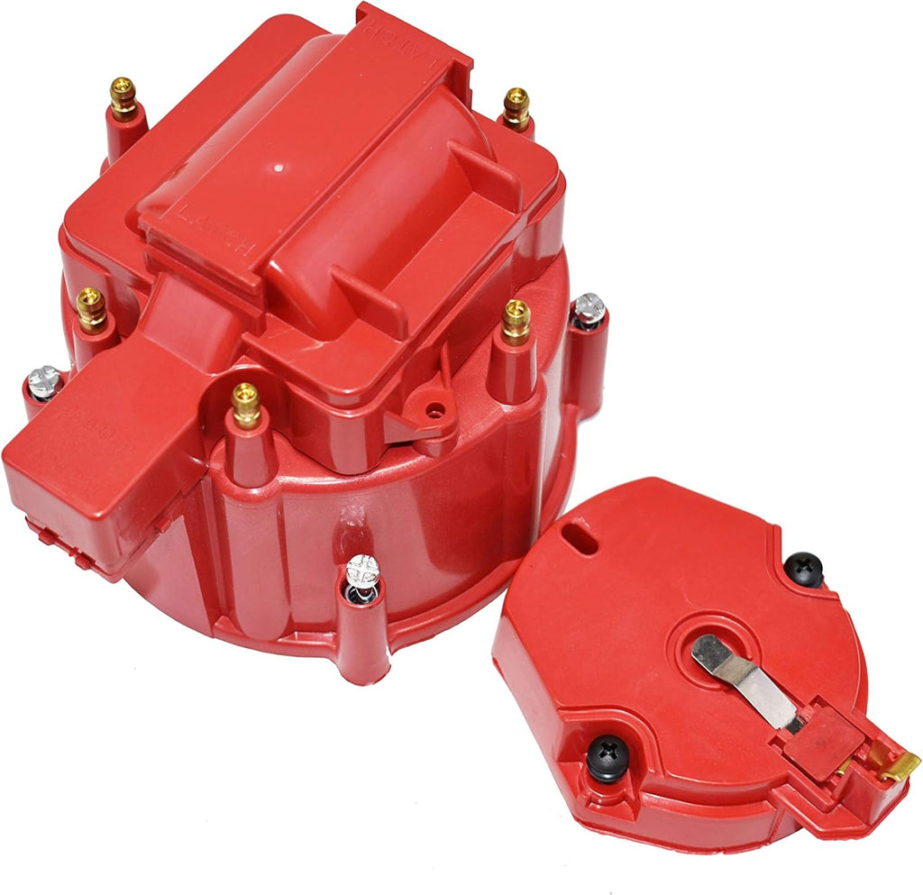 Blue Distributor Cap Rotor and Coil Cover Kit 6 Cylinders W578
