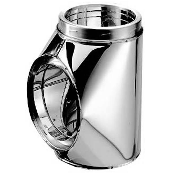 7x22 Stainless Steel Tee with Cap P4396