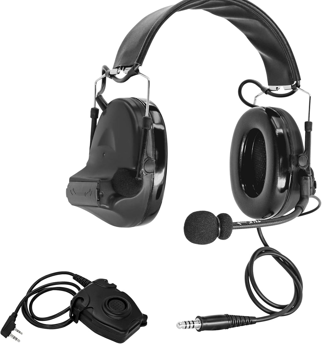 Tactical Headset with PTT Adapter X325
