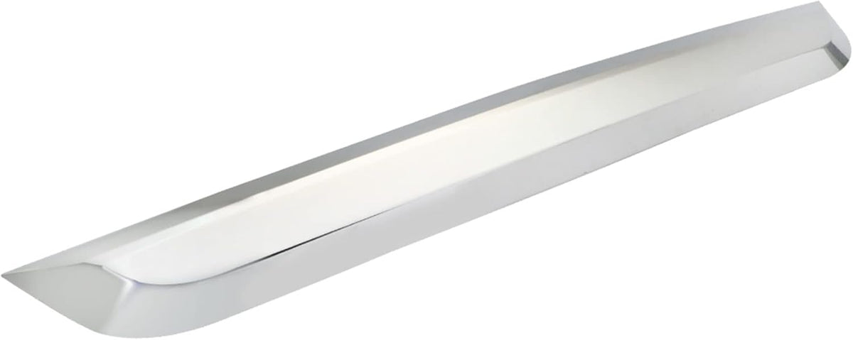 Chrome Front Lower Grille Trim Molding Plastic Replacement Pack of 2 U7308
