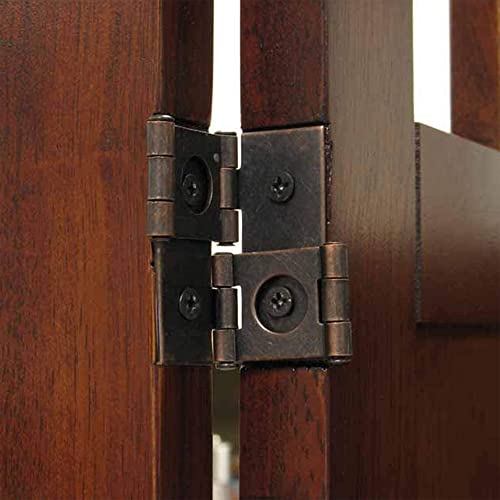 Antique Walnut Storage Organization H1064