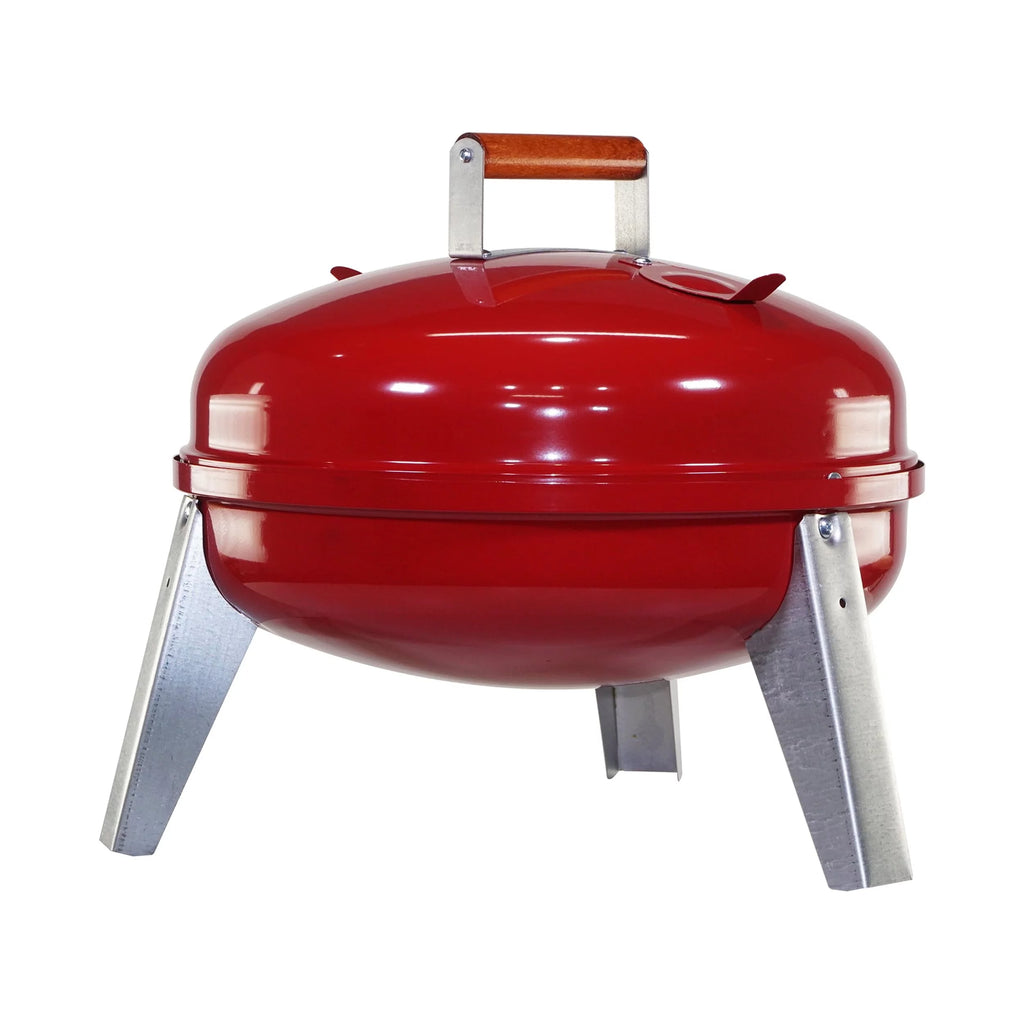 Portable Steel Charcoal Grill Black R518155