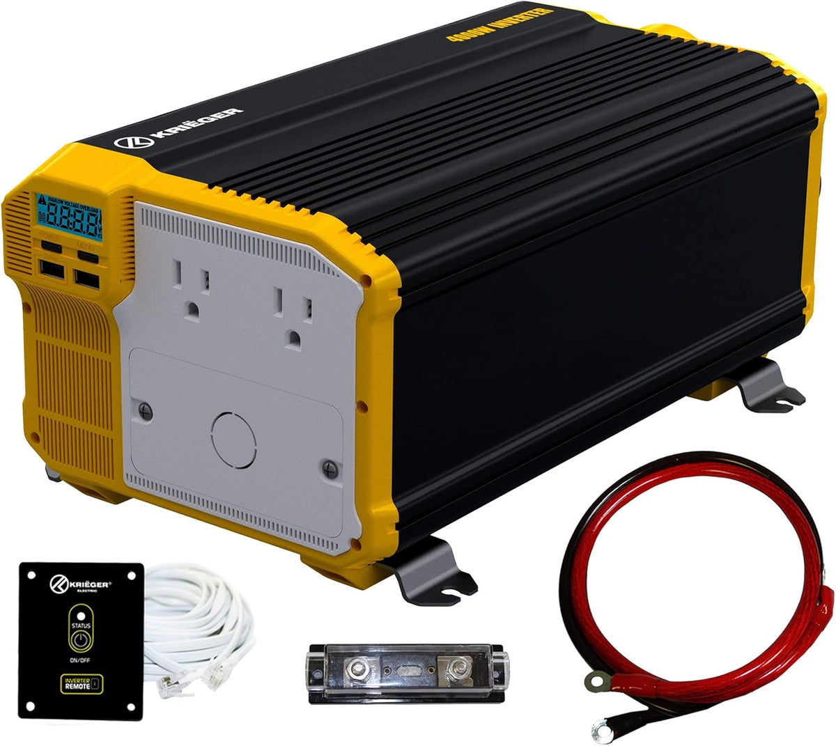1500 Watts Power Inverter 12V to 110V Modified Sine Wave Car Inverter J625
