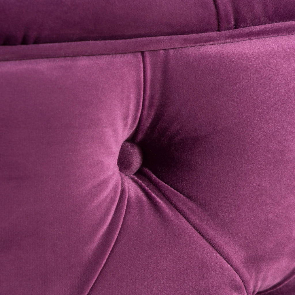 Fuchsia Round Ottoman N828