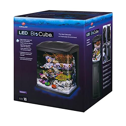 16 Gallon LED Aquarium Fish Tank Kit Z836