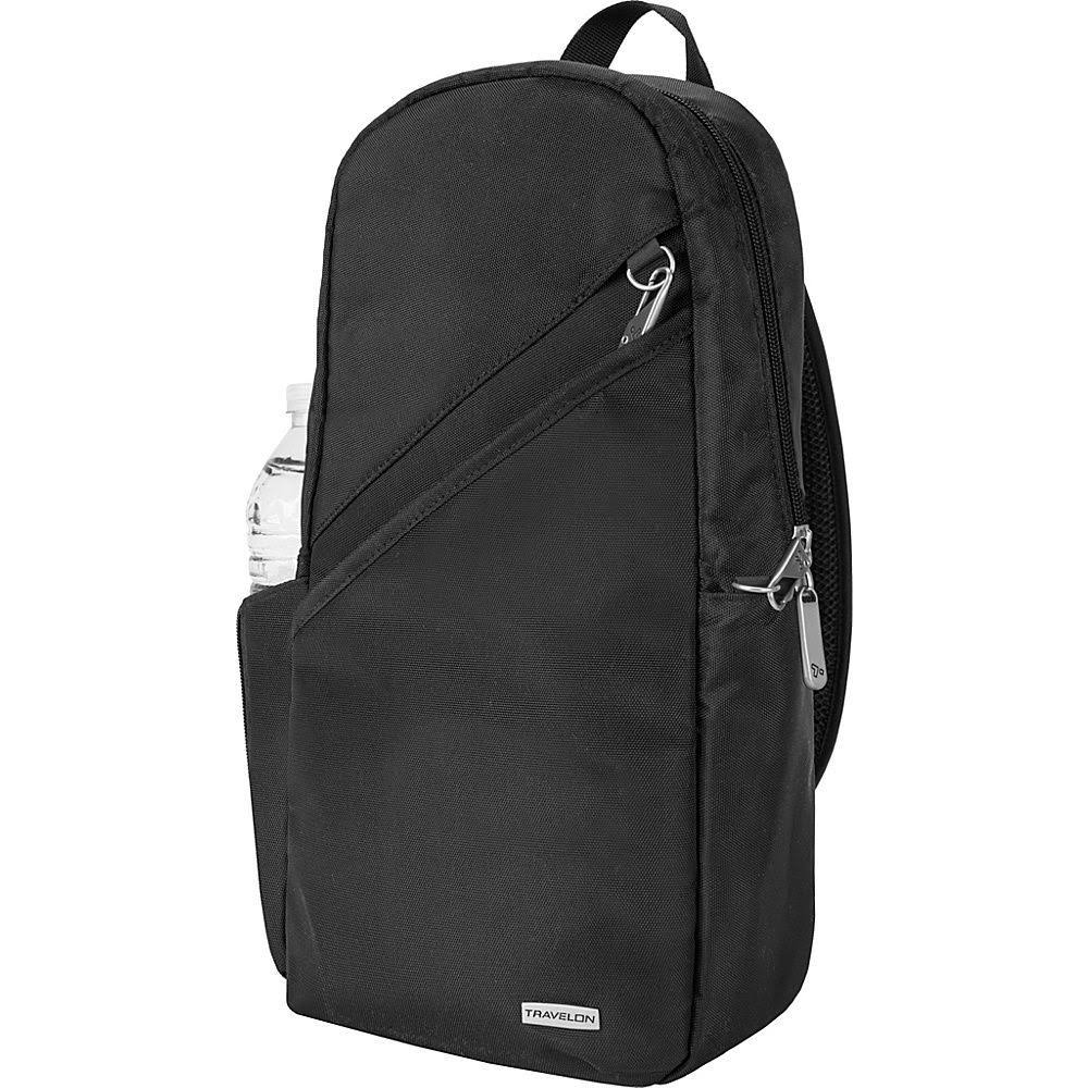 Black Anti-Theft Sling Bag Y68441