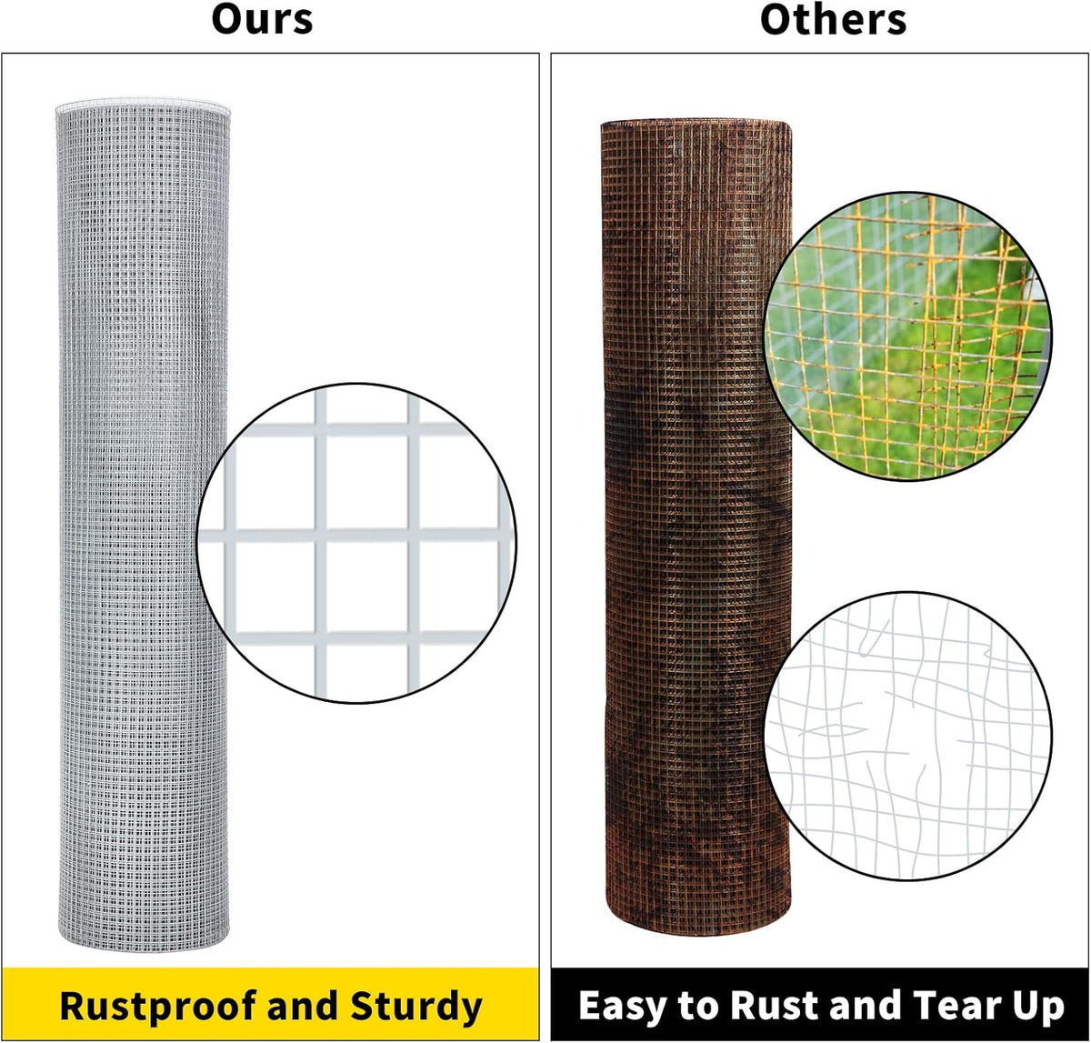 Galvanized Wire Mesh 48inx100ft 19 Gauge P826