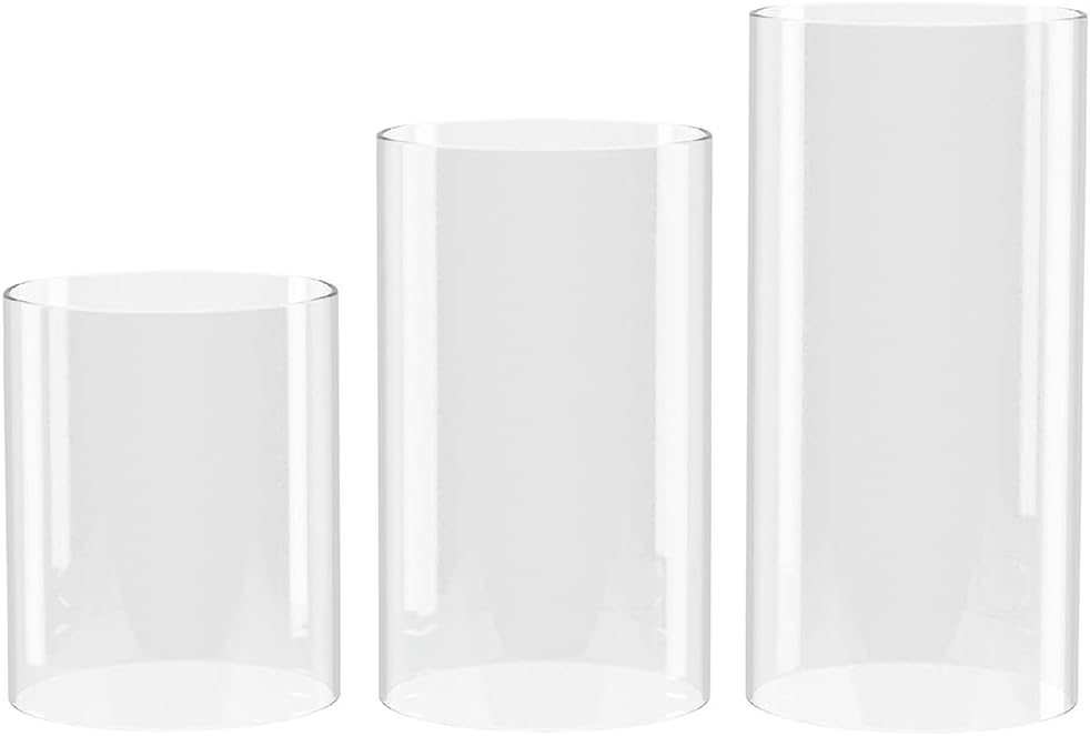 Clear Borosilicate Glass Candle Holder C981942