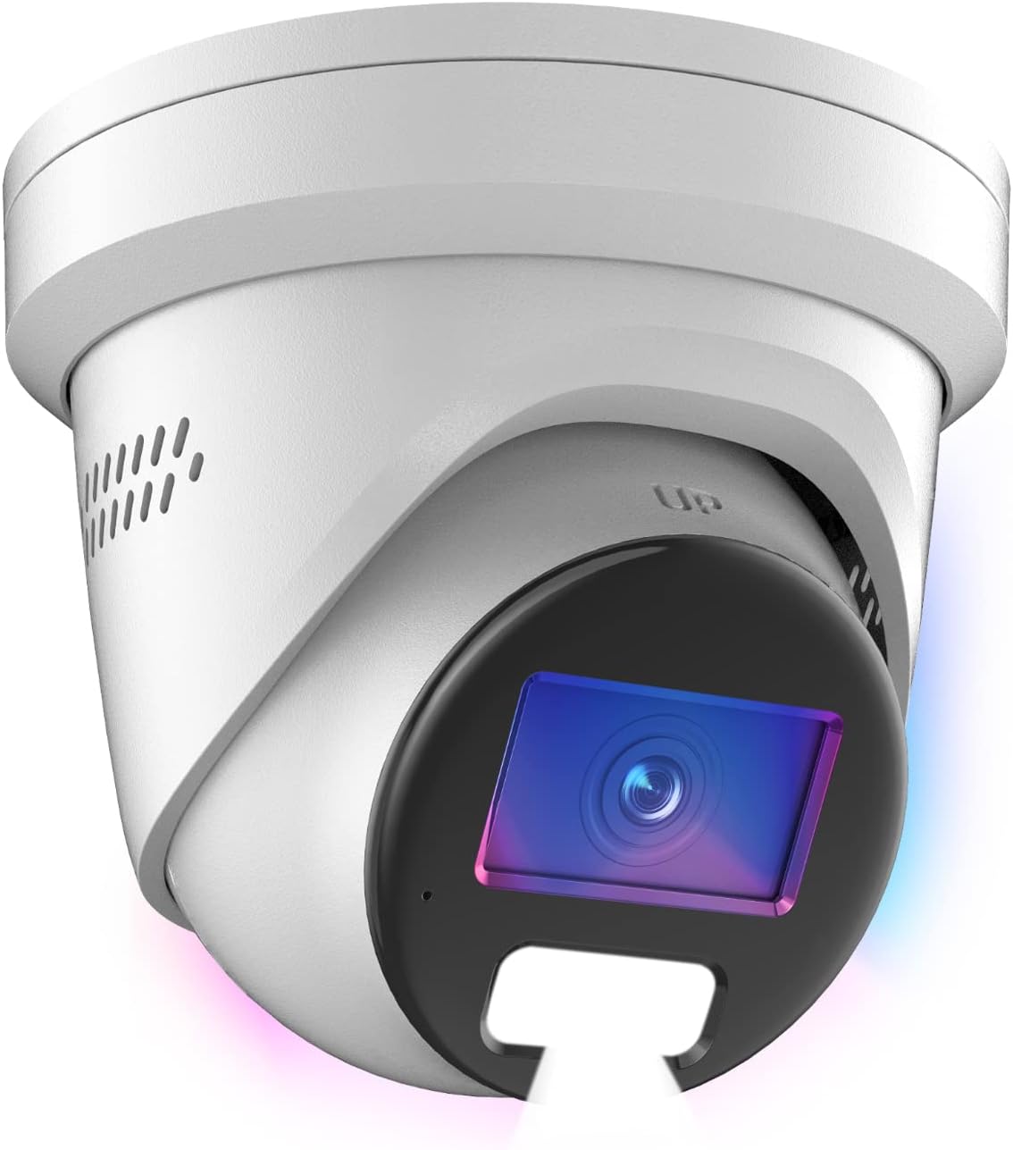4MP ColorVu PoE Turret IP Camera with Two-Way Audio A753