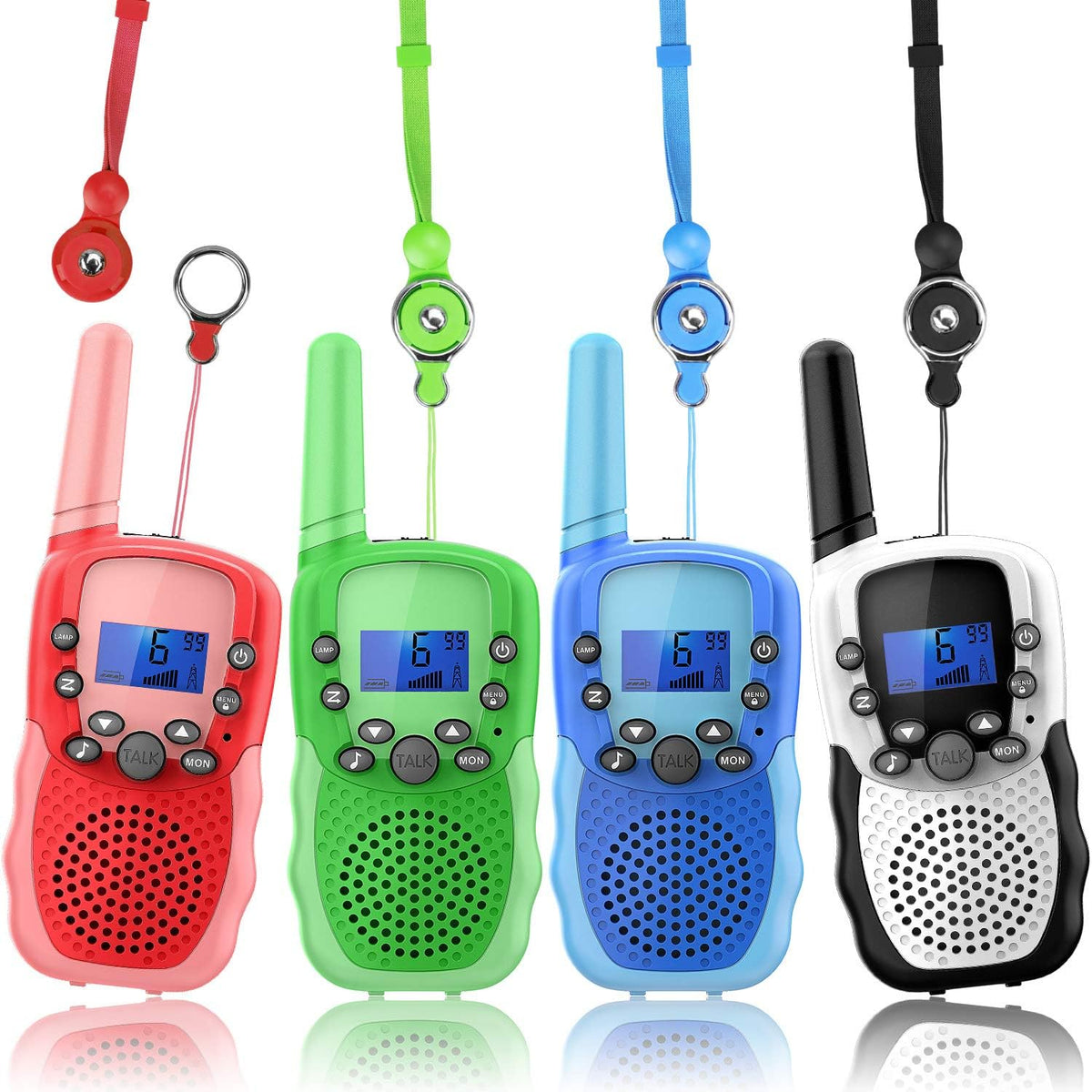 4 Pack Walkie Talkies for Kids I2986