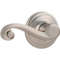 Satin Nickel Hall and Closet Passage Leverset L60042