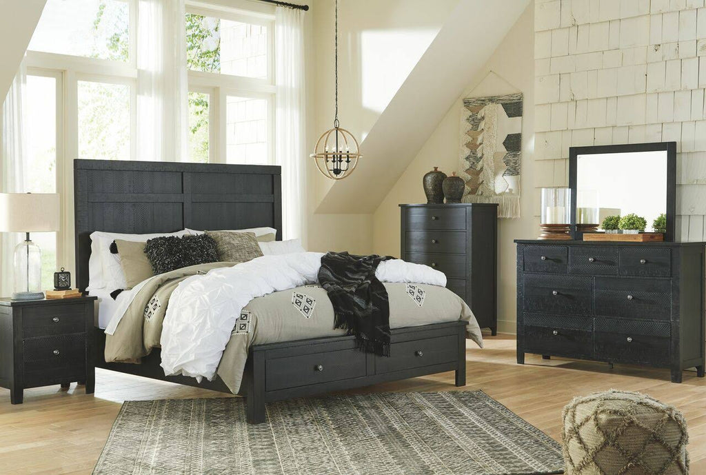 Black Five Drawer Chest H346334
