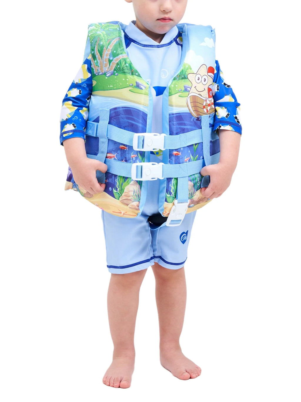 Kids Swimming Life Vest Cartoon Animals Print Life Jacket B4670