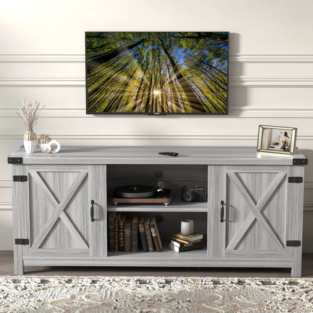 Walnut TV Stand Media Console S917716