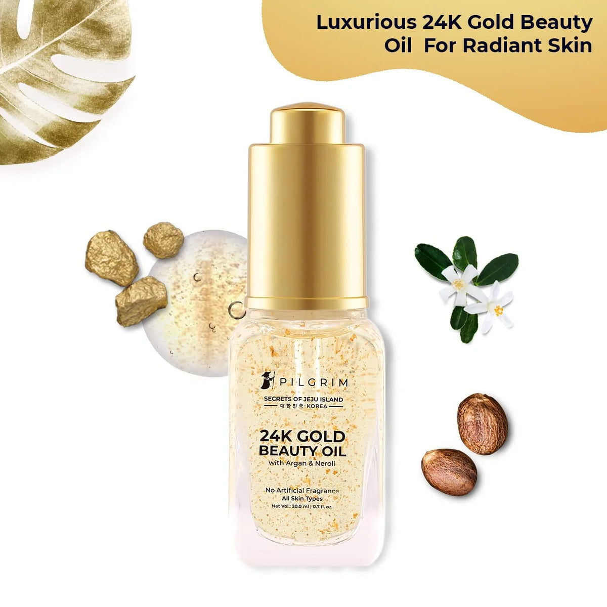 24K Gold Beauty Oil 20 ml Y69495
