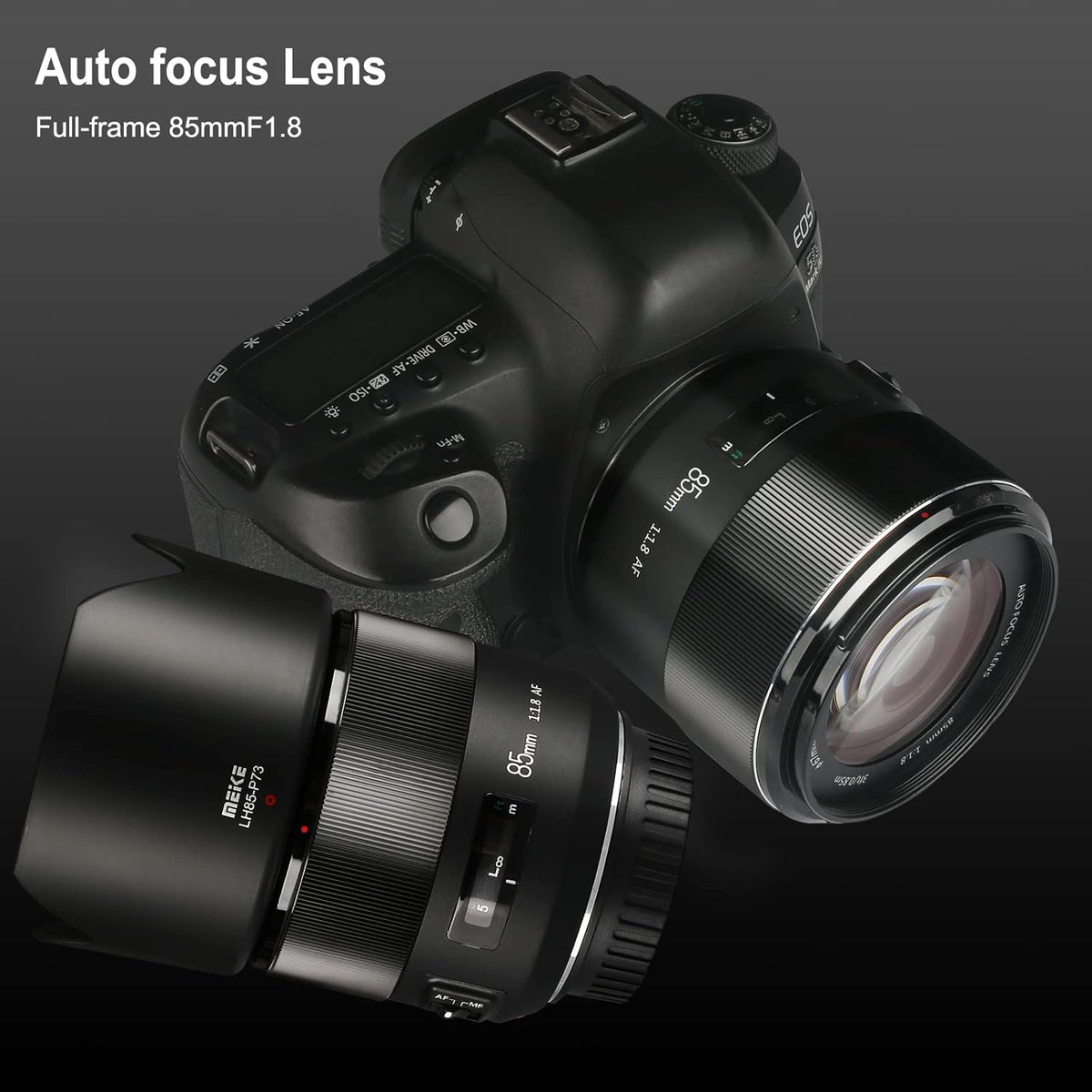 85mm F1.8 Full Frame Auto Focus Lens for EF Mount Digital SLR Cameras K358