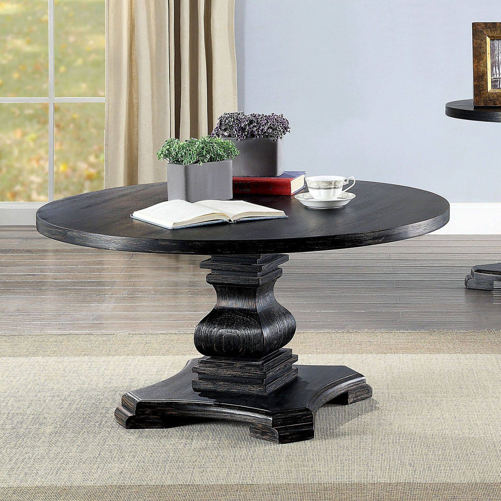Antique Black Coffee Table O89668