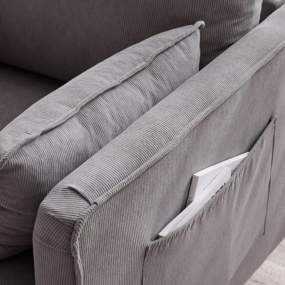 Upholstered Armchair with 2 Pillow J5198