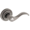 Classic Rose Full Dummy Set Distressed Antique Nickel Q8138