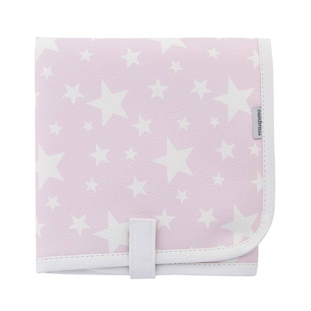 Pink Stars Nappy Changing Pad E468894