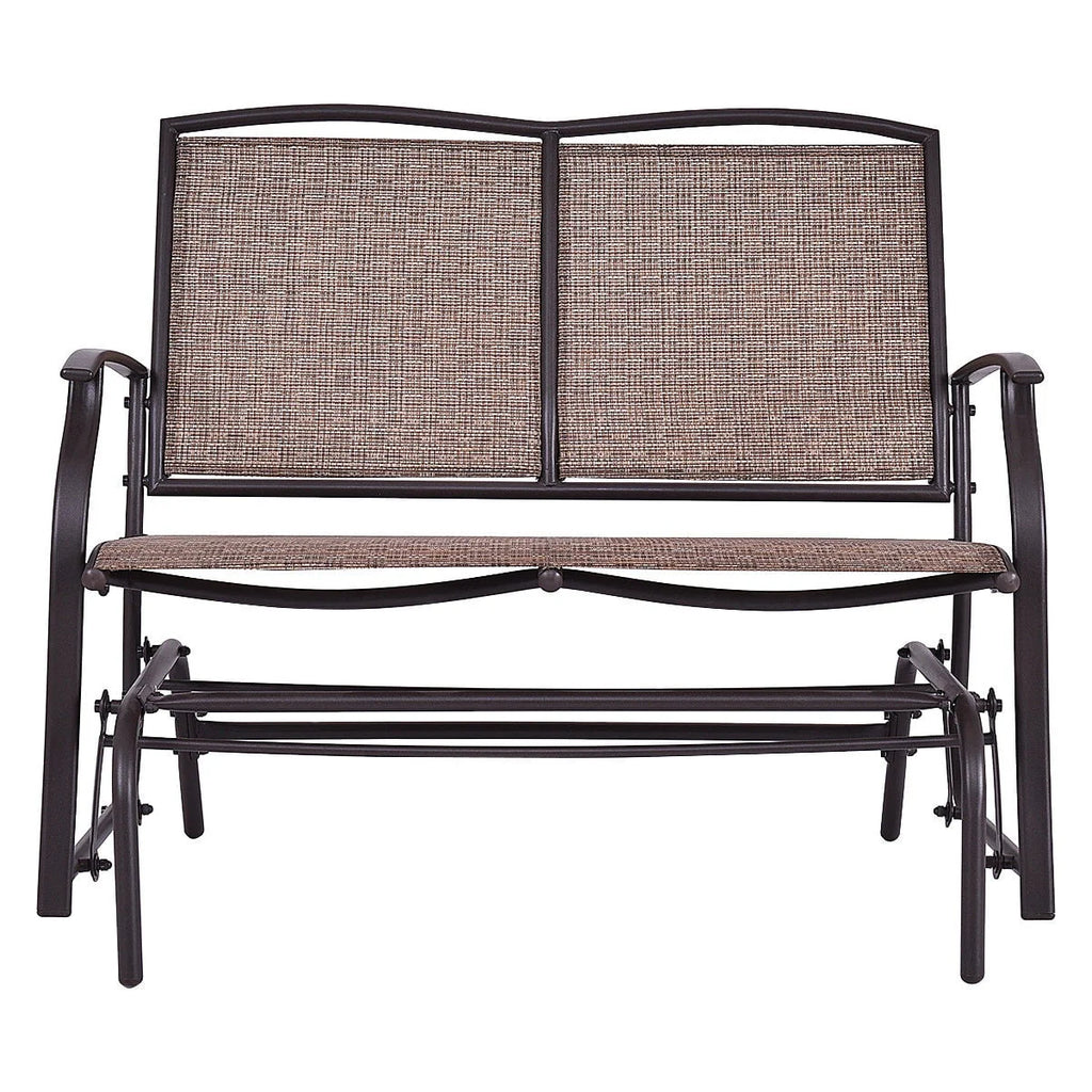 Patio Loveseat Glider Rocking Bench Y970