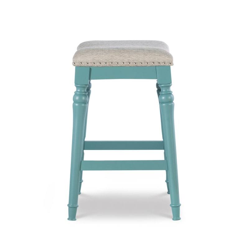 Black Saddle Seat Counter Stool I2863
