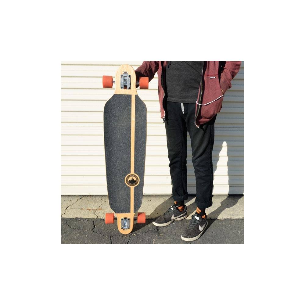 Pink Drop Through Longboard Complete W7933