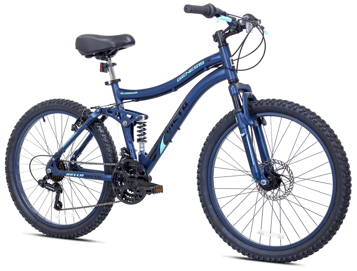 Blue Full Suspension Mountain Bike X738240