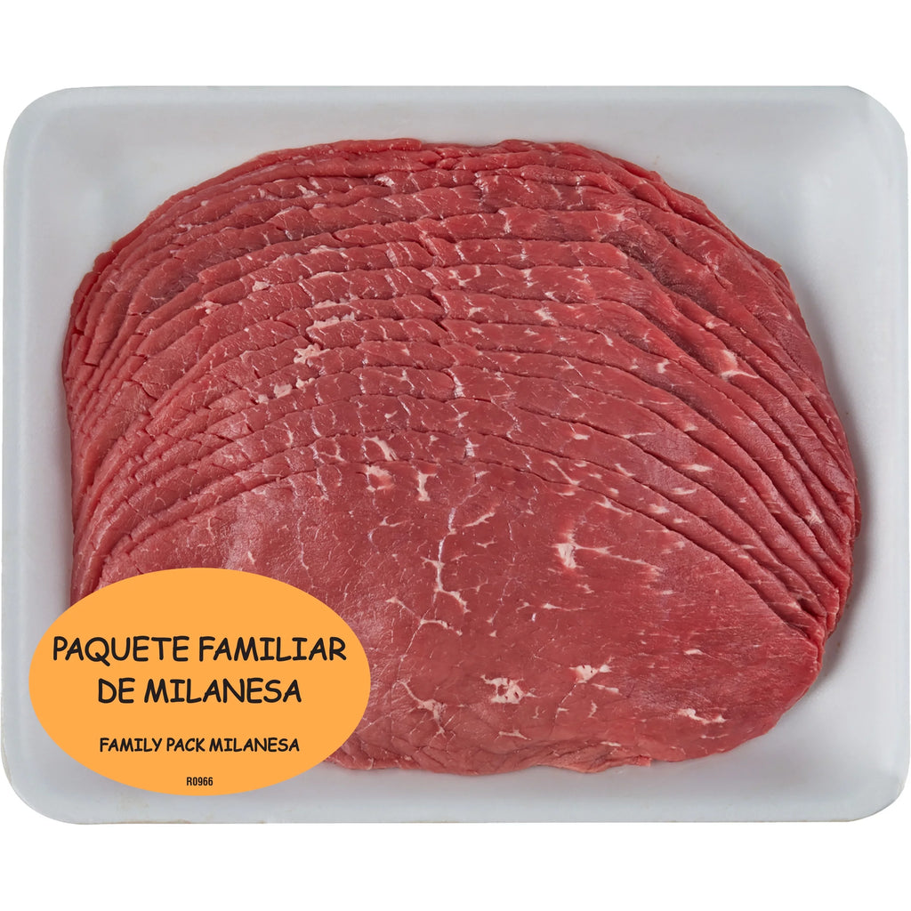 Beef Milanesa, Family Pack, 1.9 - 3.8 lb Tray D351531