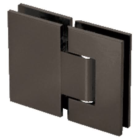 Oil Rubbed Bronze Adjustable 180 Degree Glass-to-Glass Hinge G948