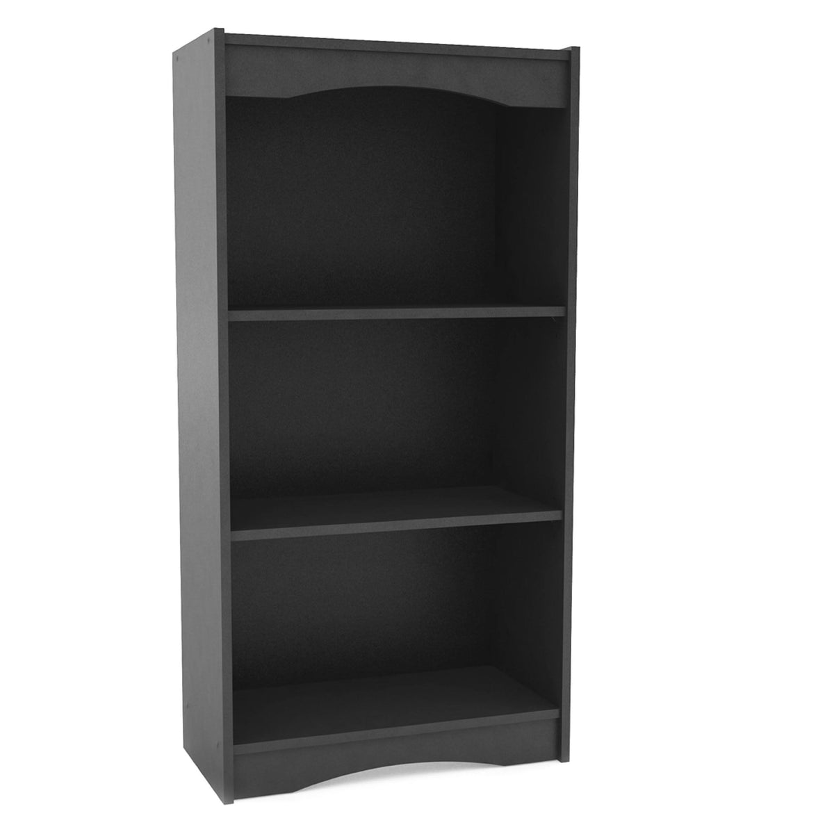 48" Tall Midnight Black Bookcase F629653