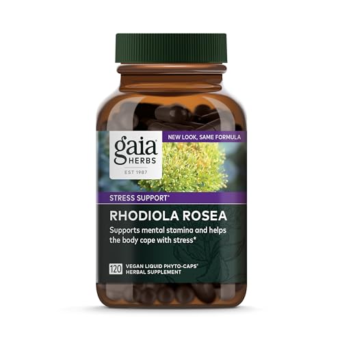 Rhodiola Rosea Root Extract Supplement 120 Vegan Capsules V18586