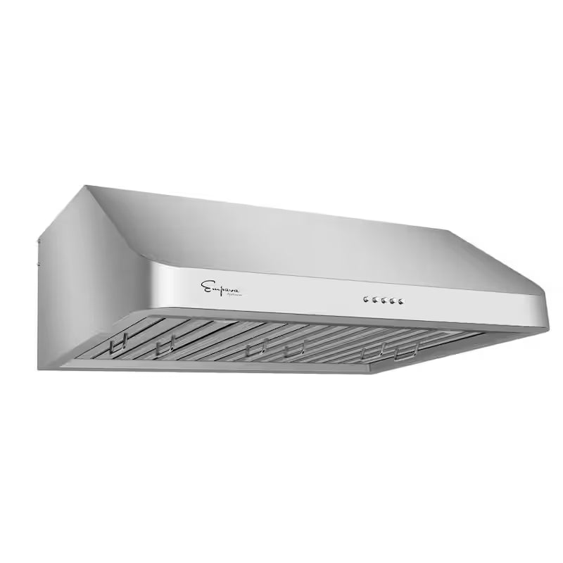 30 in. 500 CFM Ducted Under Cabinet Range Hood with LED Lights in Stainless Steel G7954
