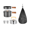 5 Pieces Camping Cookware Set with Carry Bag F11220