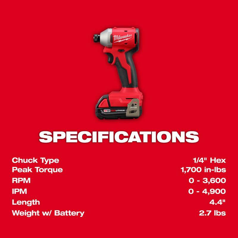18V Lithium-Ion Brushless Cordless Compact Drill/Impact Combo Kit with Reciprocating Saw M60113