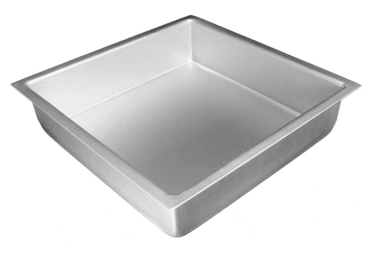 Anodized Aluminum Square Cake Pan, 3 inch Deep - 20 inch x 20 inch x 3 inch N220024