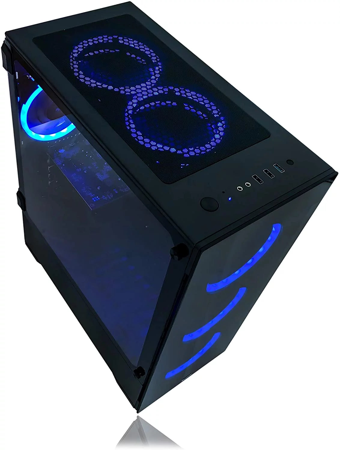 Gaming PC Desktop Computer 16GB Ram 512GB SSD RX 580 8GB U297831