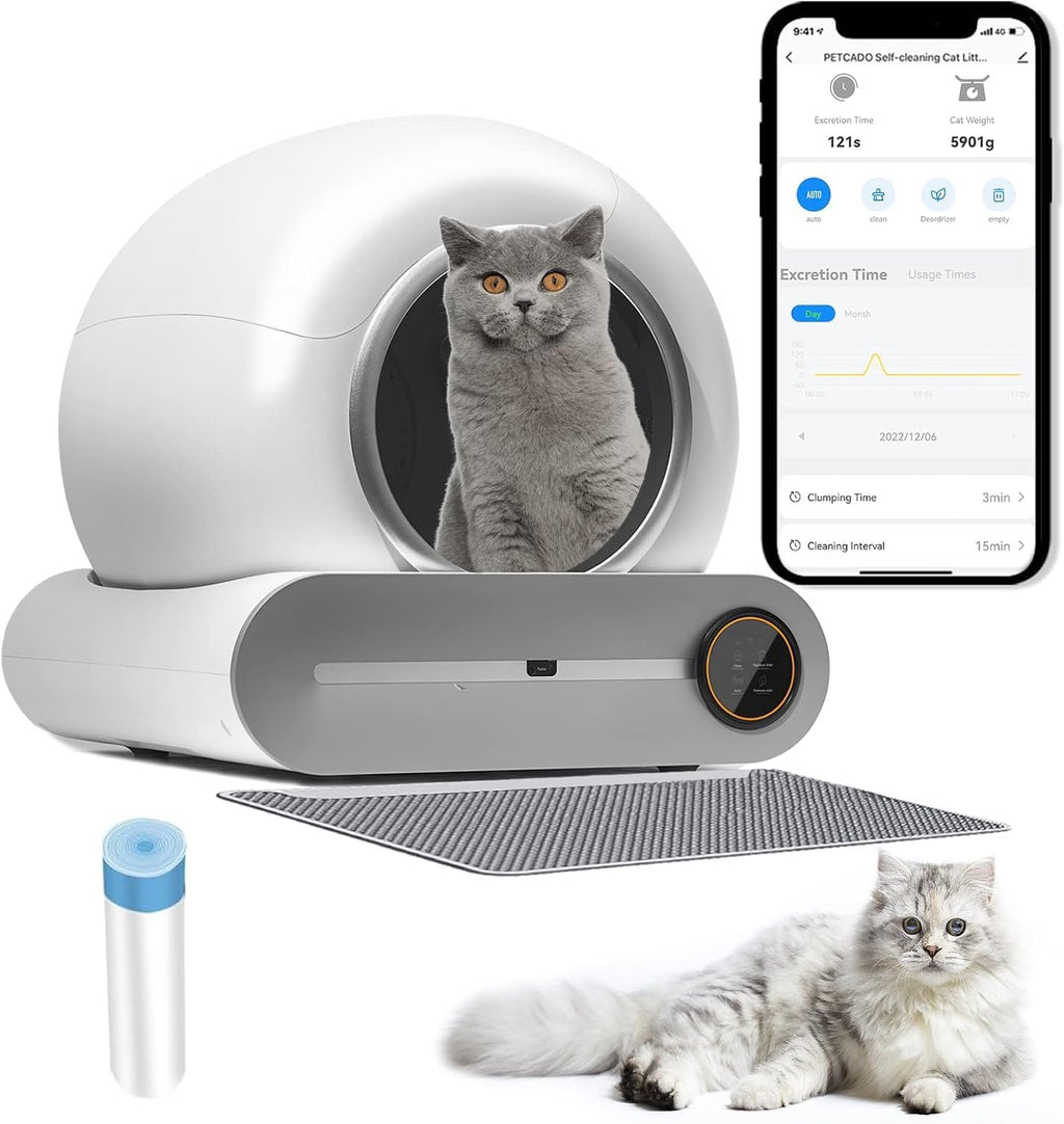 Extra Large Self-Clean Cat Litter Box N6627