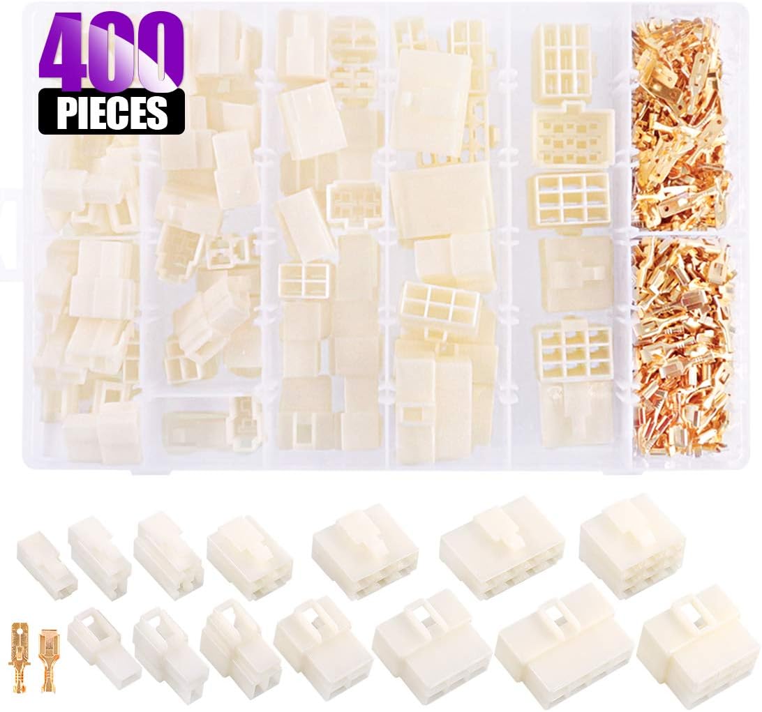 580Pcs 2.8MM Automotive Electrical Wire Connectors Kit I673