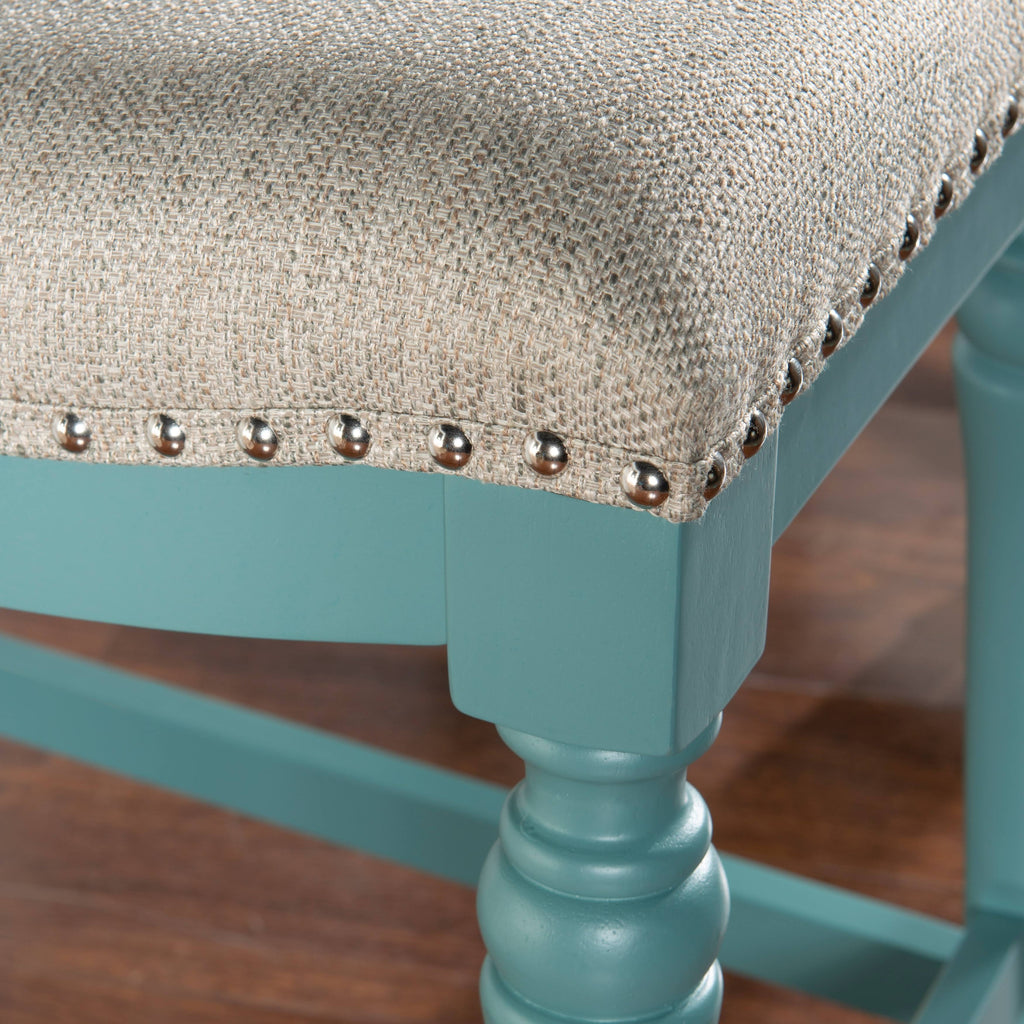 Black Saddle Seat Counter Stool I2863