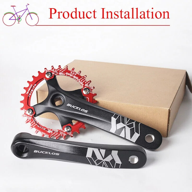170mm Aluminum 7075 Black Mountain Bike Crank Arm A9215