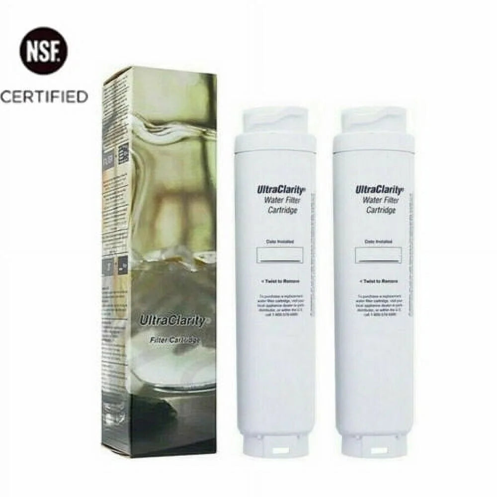 2 Pack Refrigerator Water Filter Cartridge D770765