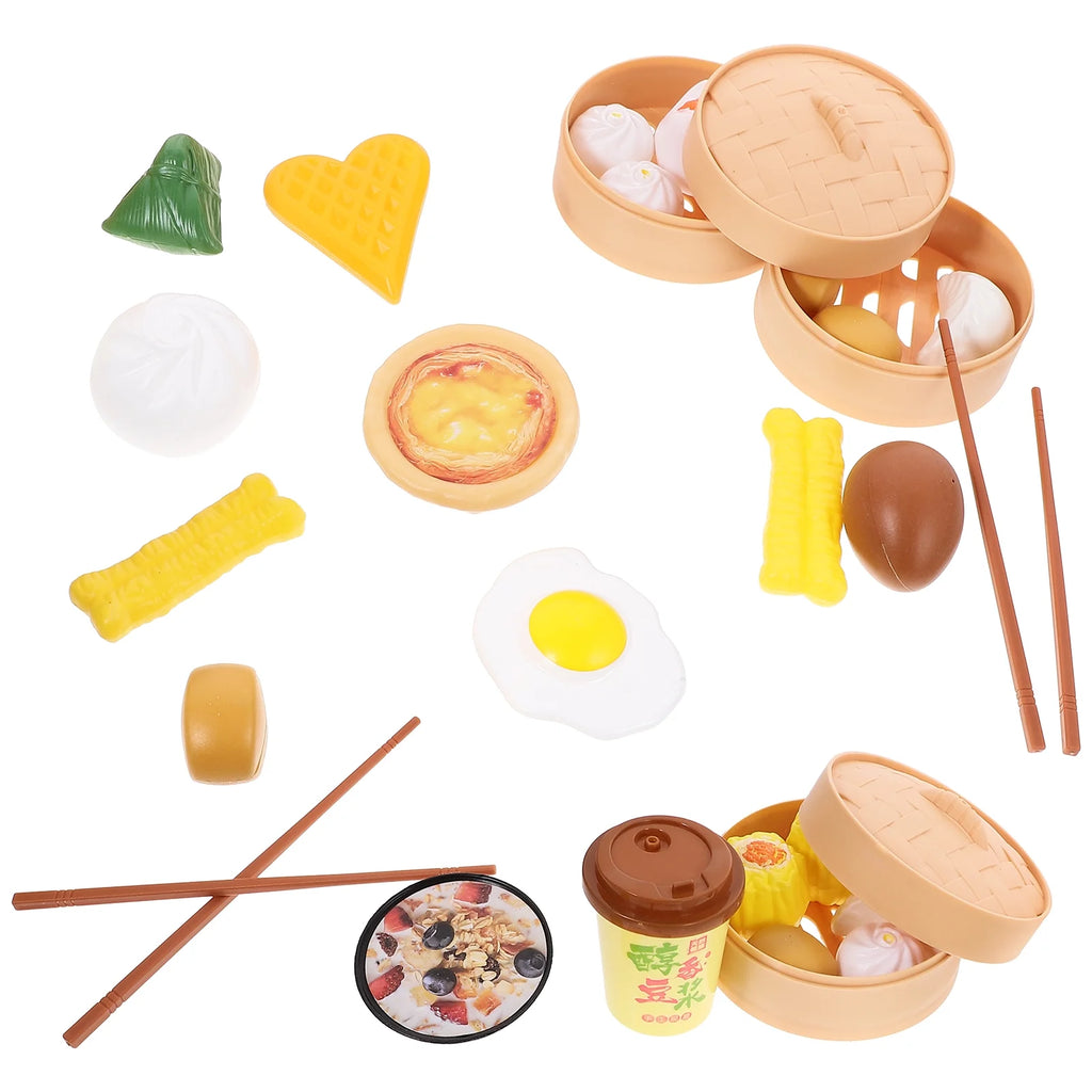 29pcs/2 Sets Kid Cooking Toys Kitchen Toys P6731