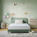 Black 8 inch Twin Size Gel Memory Foam Mattress T1511