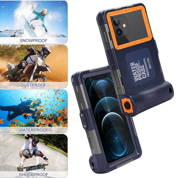 Waterproof Protective Case for ZTE Blade 20 Pro 5G and Phones Up to 6.9 Inch C682