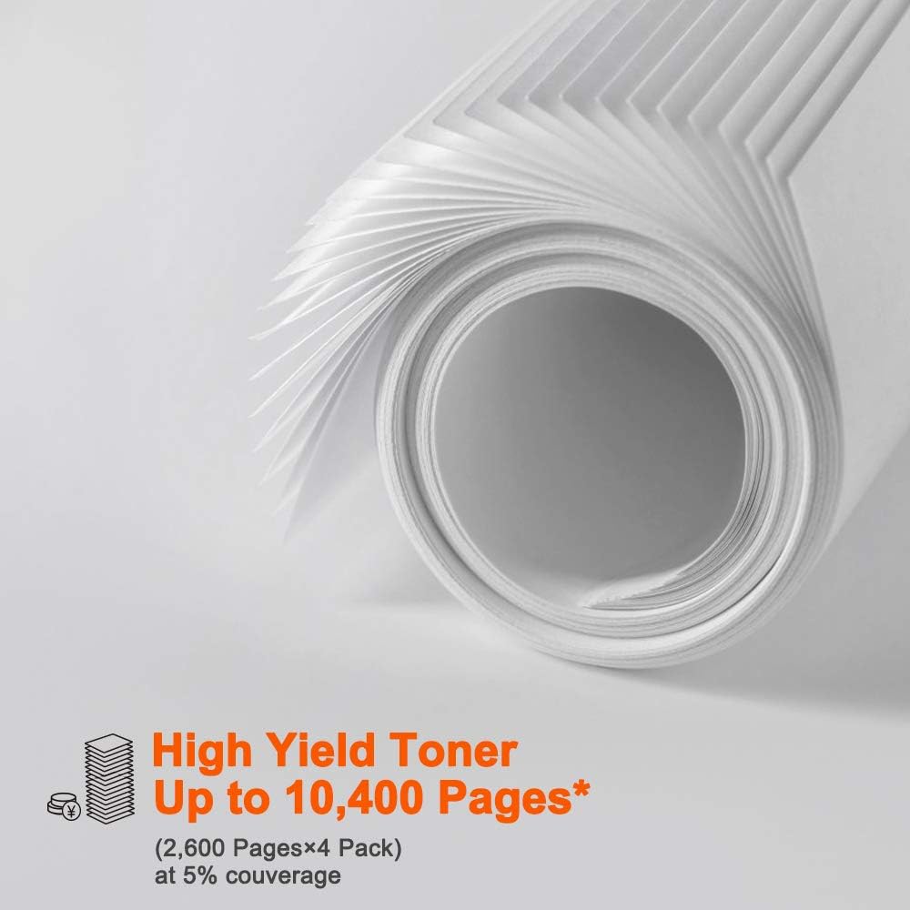4 Black TN660 Toner Cartridge G235931